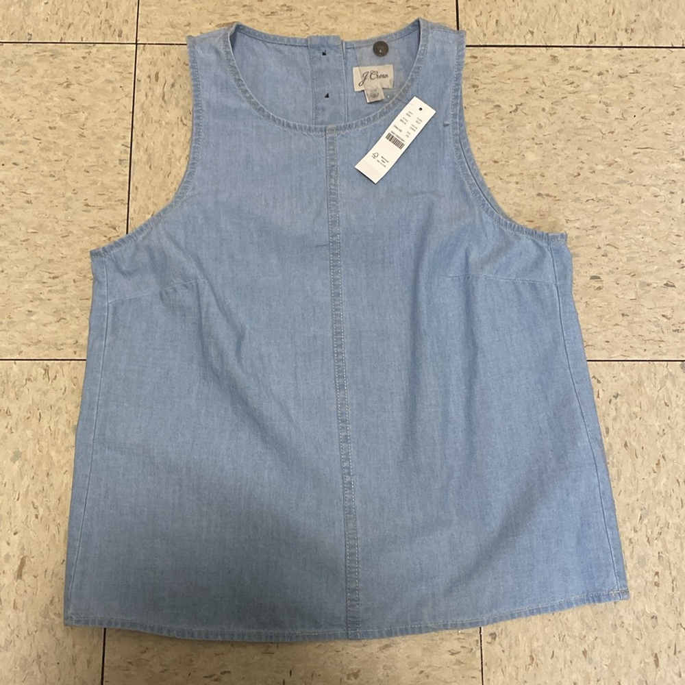 Tailored J.Crew Chambray Top New with tags size XS